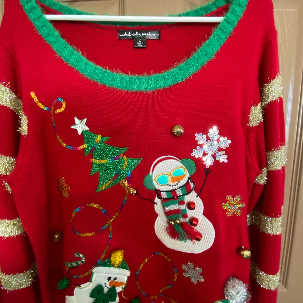 Women’s Christmas Sweater .